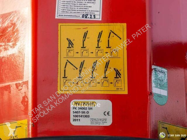 Kamion Mercedes ACTROS 2541 6x2 Palfinger PK...