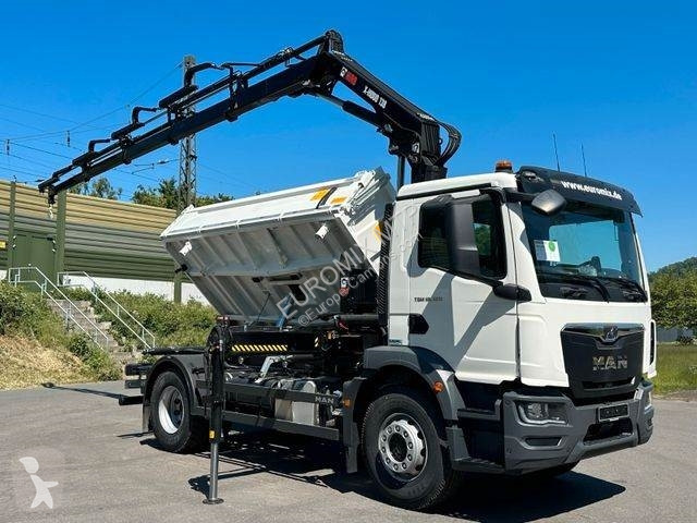 Lastbil MAN TGM 4x2 Euro6e Hiab X-HiDuo 138DS-4