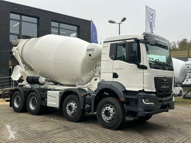 Lastbil MAN TGS 8x4 WECHSELSYSTEM KIPPER+MISCHER
