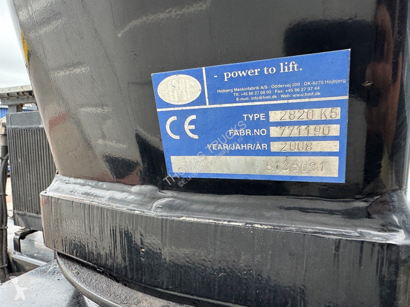 Kamion Volvo 6x2 HMF 2820 K5, NCH Cable system...
