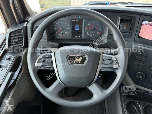 Lastbil MAN TGM 4x4 BB Pritsche HMF 1620 /4x hydr