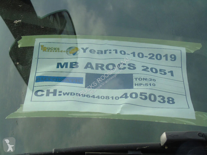 Camion Mercedes 2051 + 4X4 + HIAB 302 E6 / JIB...