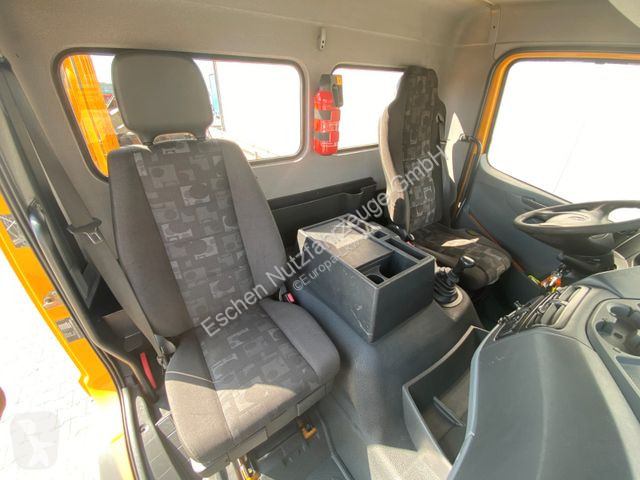 Lastbil Mercedes 1224 Glastransporter | HIAB...