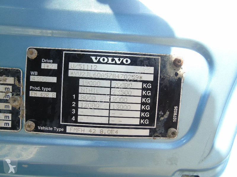 Camion Volvo 340 + MANUAL + 19T
