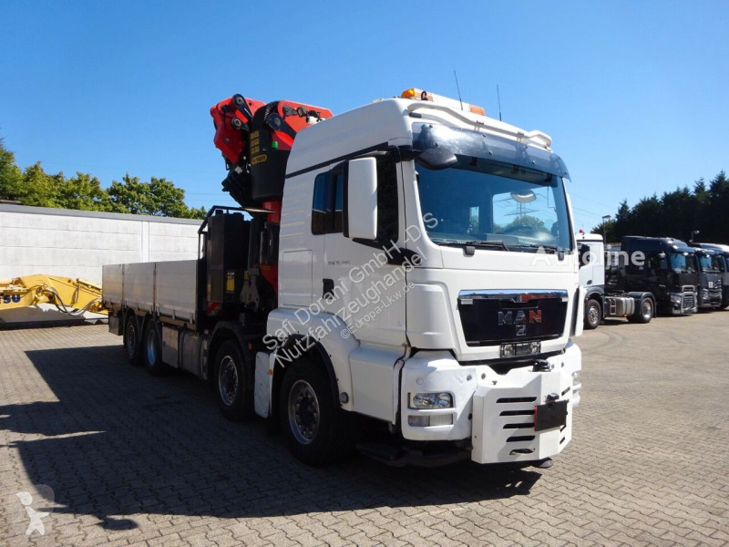 شاحنة MAN 35.480 TGS Pritsche + PK 65002 Kran 8x2