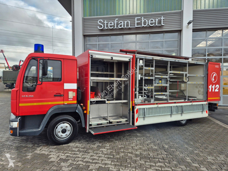 شاحنة MAN LE Feuerwehr Schmitz GW-6 Gerätewagen