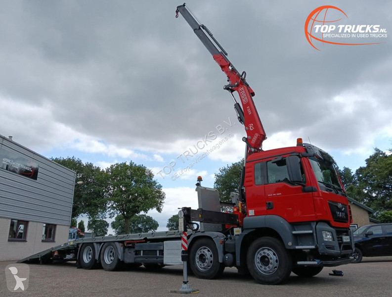 Camion MAN 35.360 8x2 - Fassi 23TM Kraan,...