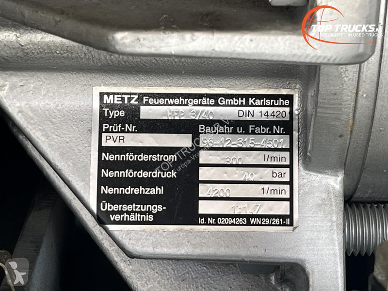 شاحنة Mercedes AF 4x4 - 1.600 ltr -Feuerwehr,...
