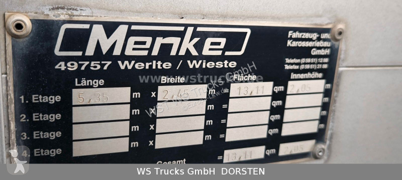 Camión Mercedes 1223 1 Stock Hohe Gitter...