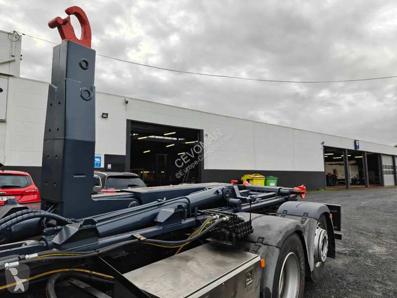 شاحنة MAN 26.400 Container Hyvalift Crane HIAB 144