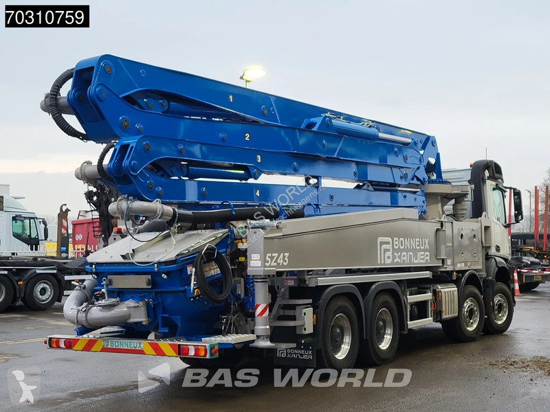 شاحنة Mercedes 4151 8X4 NEW! 43mtrs Bonneux...