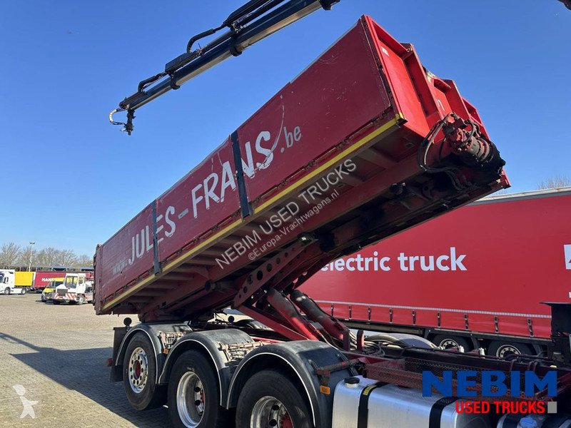 Camión Volvo 460 8X4 tridem - HIAB X-Hipro 166...