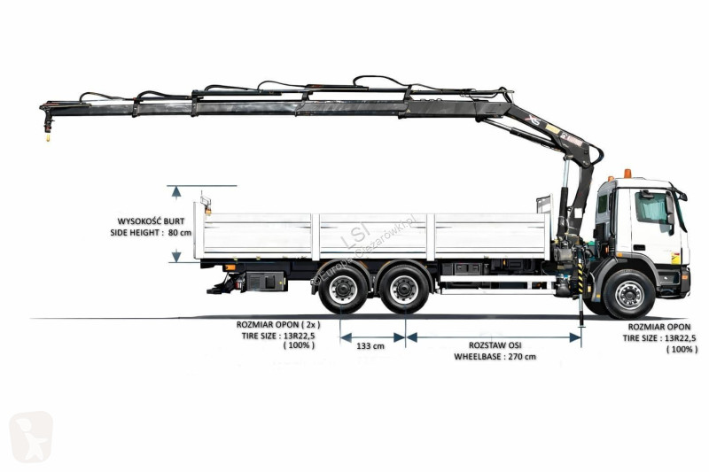 شاحنة Mercedes ACTROS 2641*KIPPER 6,00 m +...