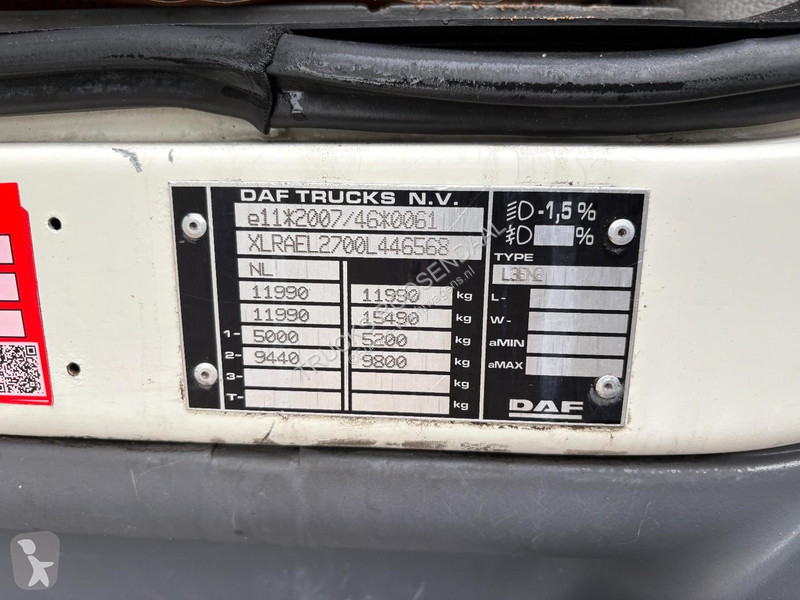 شاحنة DAF 220FA + Thermo king + euro 6 + manual