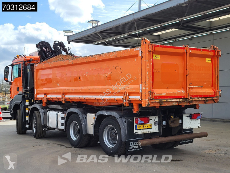 شاحنة MAN 41.440  8X8 Palfinger Q170Z Crane 8x8...