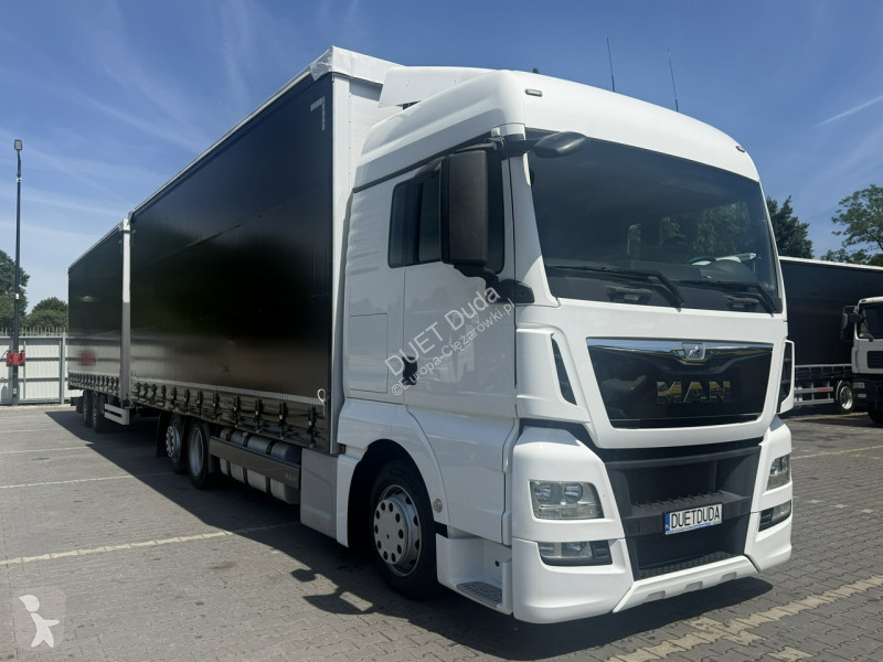 Хенгер MAN TGX 24.440 6X2 E6 Przyczepa G.T.S...
