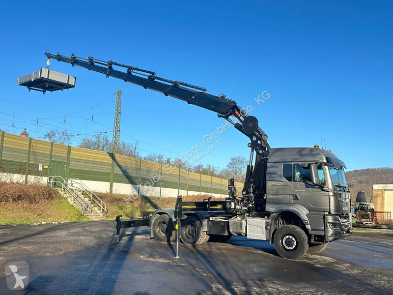 شاحنة MAN 33.540 MAN  33.540 6x6 Kran Kran Hiab...