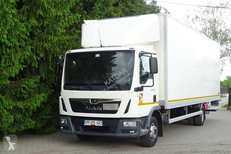 MAN TGL 12.190 Euro 6 kontener 20 pal winda...