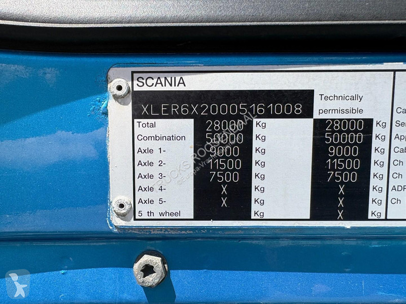 شاحنة Scania R 500 + 6x2 + V8 + SPECIA + RETARDER