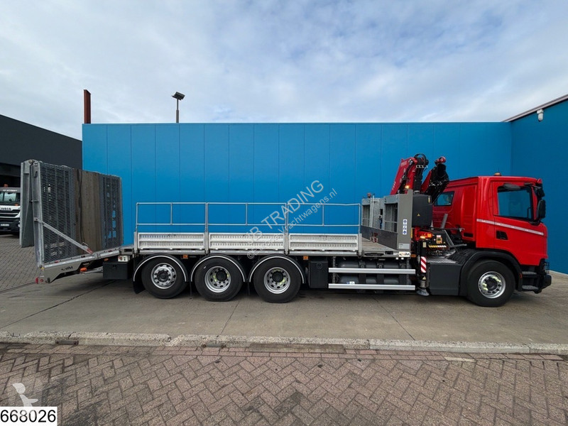 Camion Scania 410 6e, CN, 8x4, Retarder, Fassi