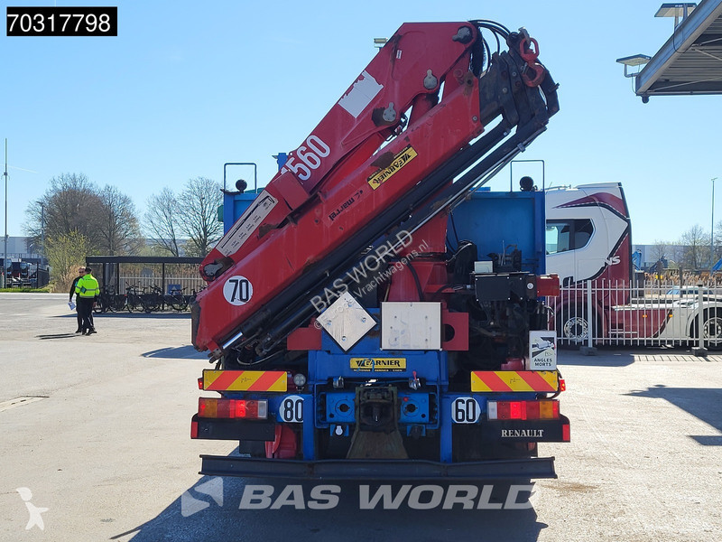 شاحنة Renault 370 4X2 HMF 1560 K4 Kran Crane...