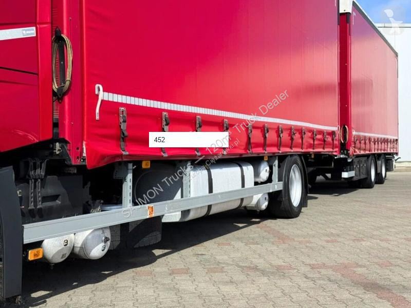 شاحنة مقطورة Volvo 420 / ZESTAW TANDEM 120M3 /...