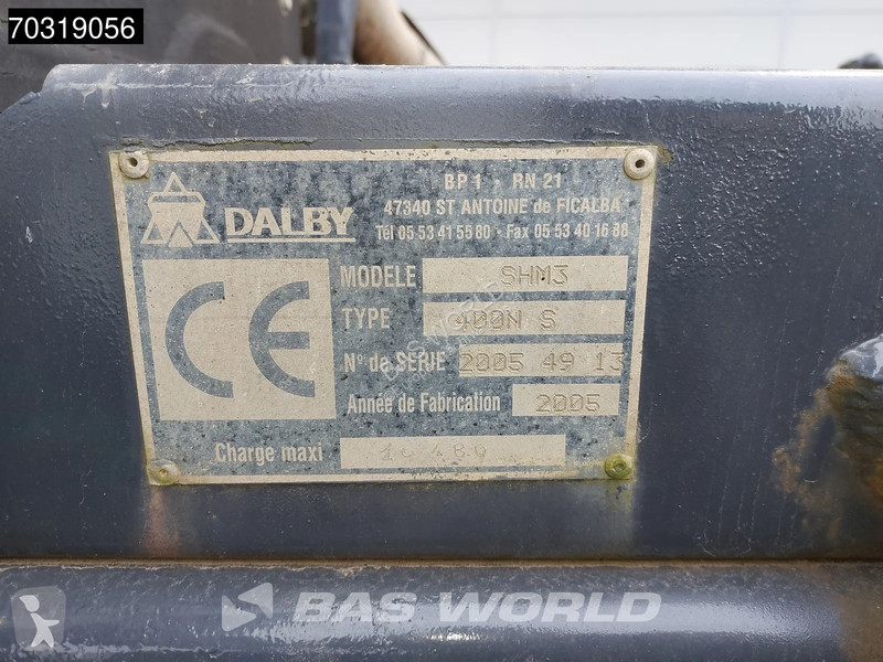 شاحنة MAN 18.310 4X2 14 tons hooklift...
