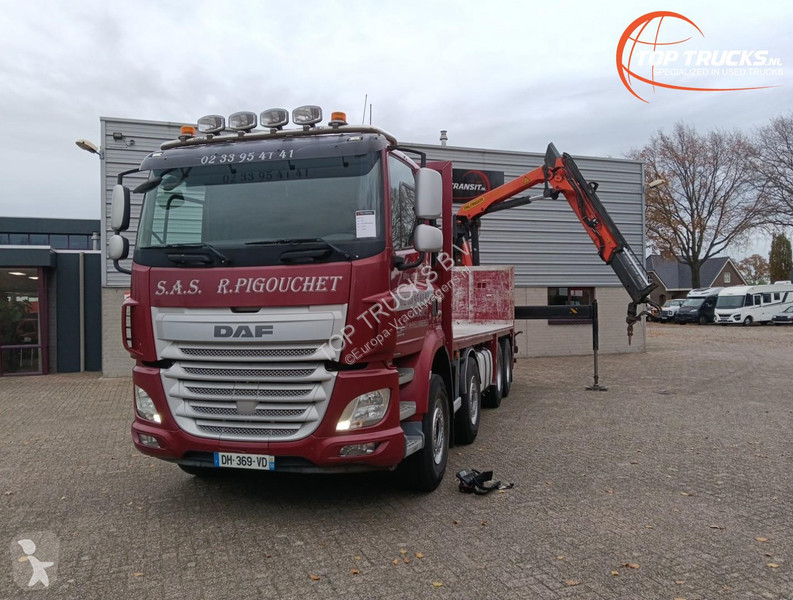 شاحنة DAF 510 FAD 8x4 - Palfinger 16TM Kraan,...