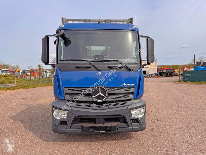 Camion Mercedes 6X2 Plateau 7,40m + 1,00 m...