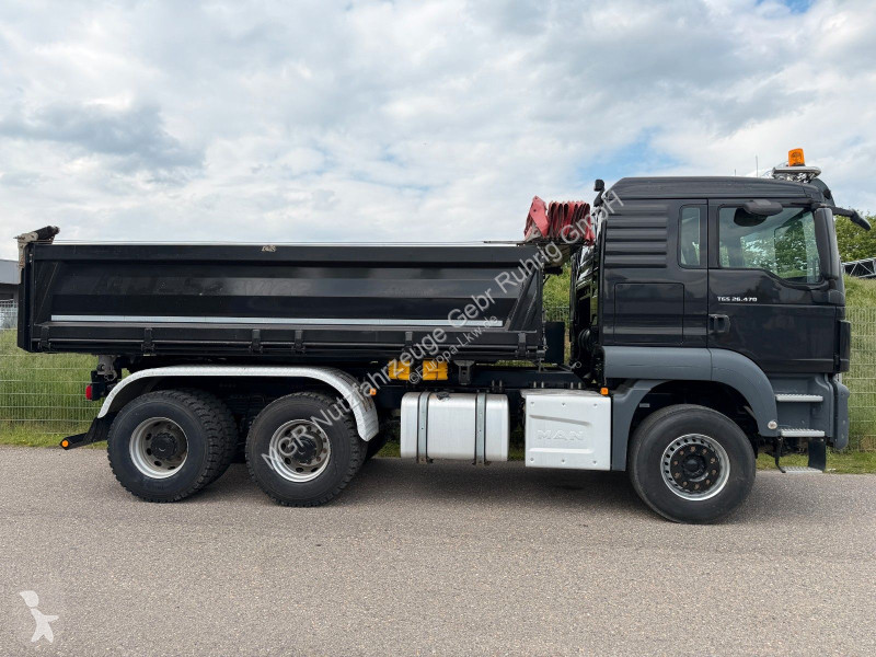 Camion MAN 26.470 6x4 Meiller 3S. Bordmatik...