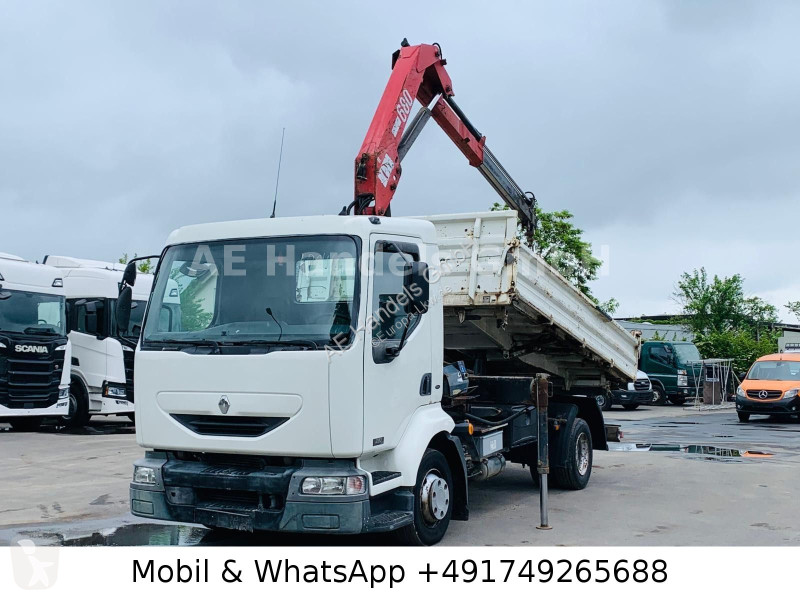 شاحنة Renault 220 dCI DayCab BB Meiller...