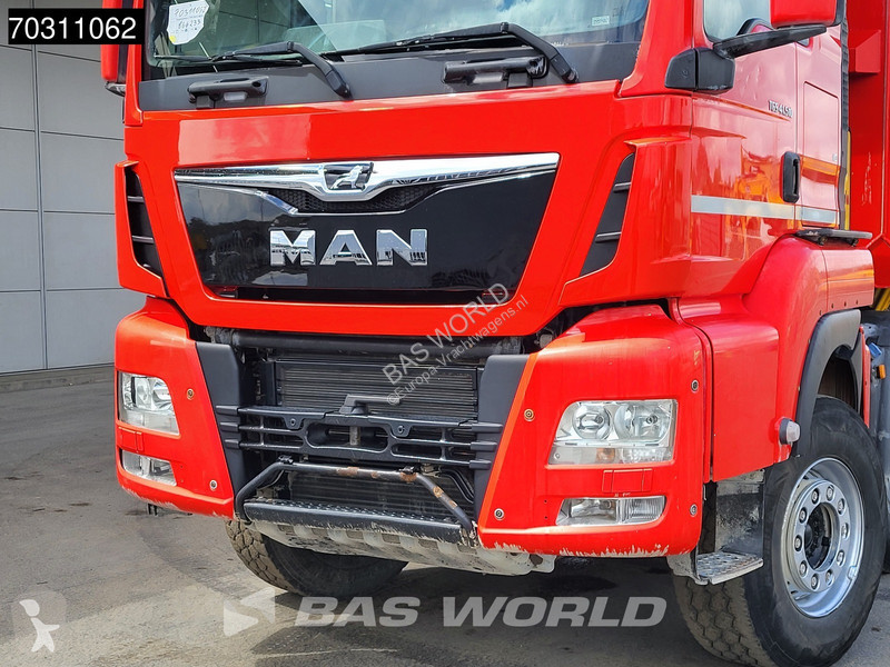 شاحنة MAN 41.510  8X4 17m3 tipper Full Steel...