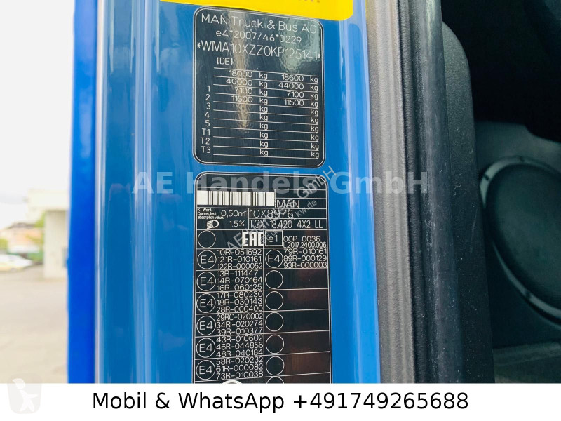 Lastbil MAN 18.420 XXL LL *Retarder/LDW/Standklima