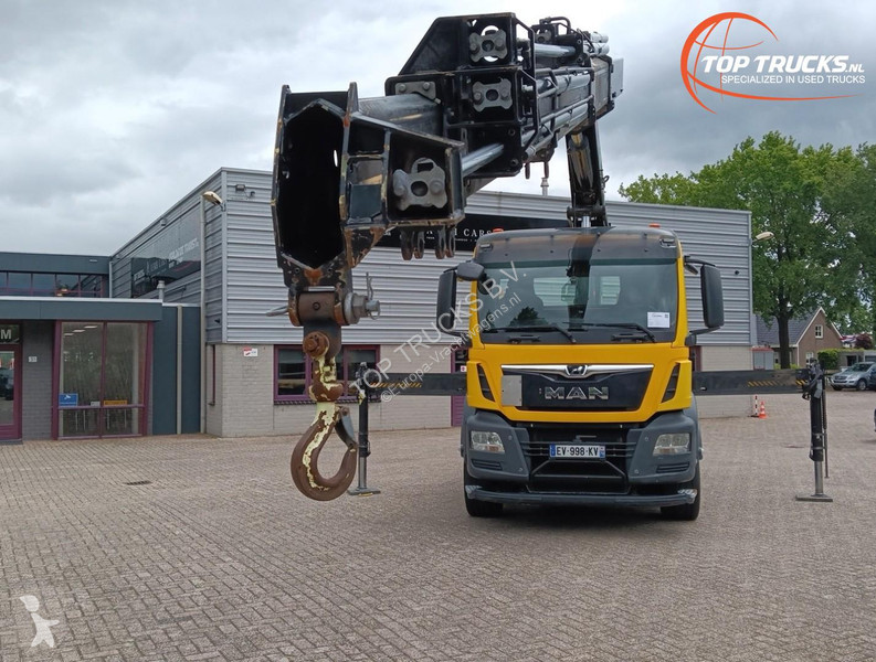 Nosič strojů MAN 35.500 8x2 - Hiab 37.7TM...