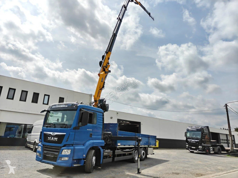 شاحنة MAN TGS Kraanwagen Copma 210 + JIB