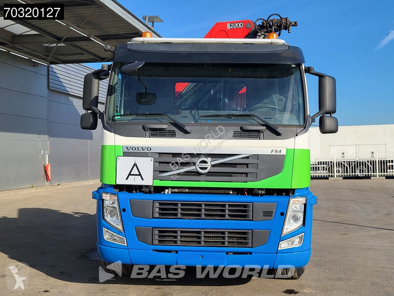 شاحنة Volvo FM 370 6X2 HMF 2200-K3 Kran Crane...