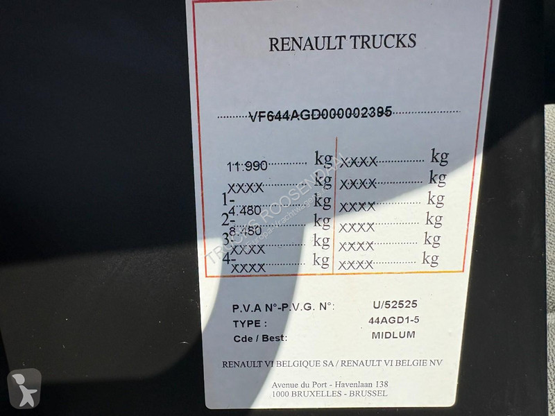 شاحنة Renault 220 DXI + CARRIER XARIOS 600 +...