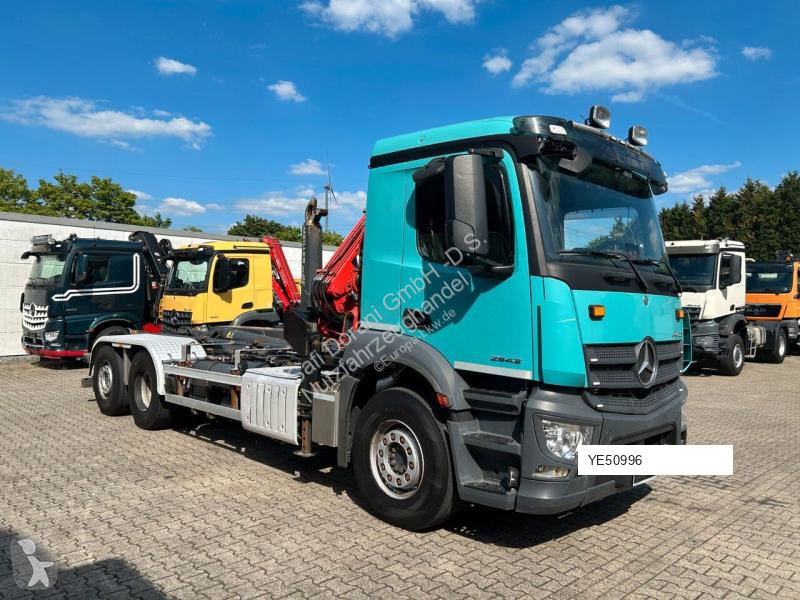 Camion Mercedes 2543 Meiller Abroller +MKG...