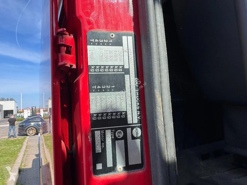شاحنة DAF 6X2 EURO 6 VDL HOOK 20T
