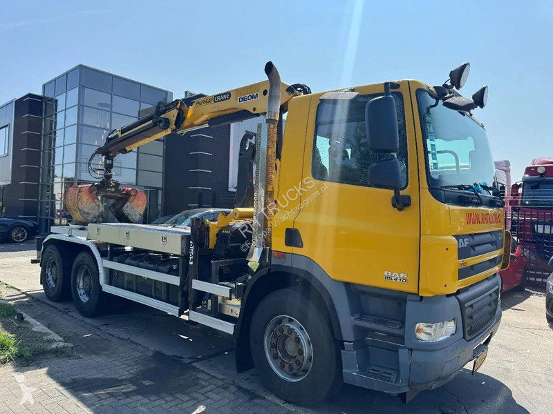 شاحنة DAF 85410 6X4 - EURO 5 + PALFINGER...