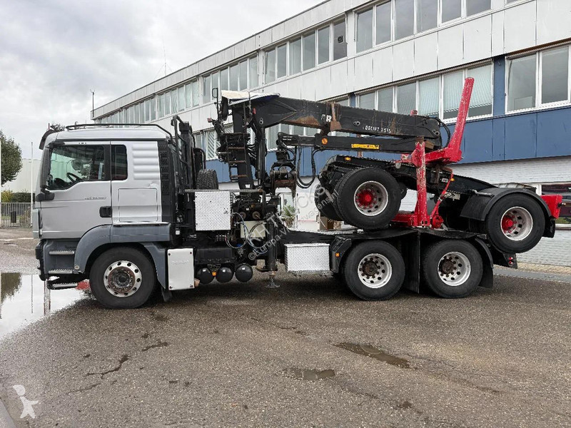 شاحنة MAN 33.480 6X4 + HIAB 251S.82 + TRAILER 2...