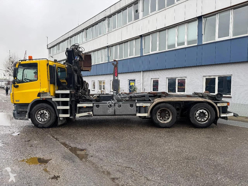 شاحنة DAF 75310 6X2 EURO 5 HMF 1244 Z2 + REMOTE...