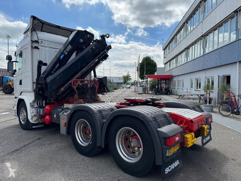 شاحنة Scania R450 6X2 EURO 6 - HIAB 211 E-5