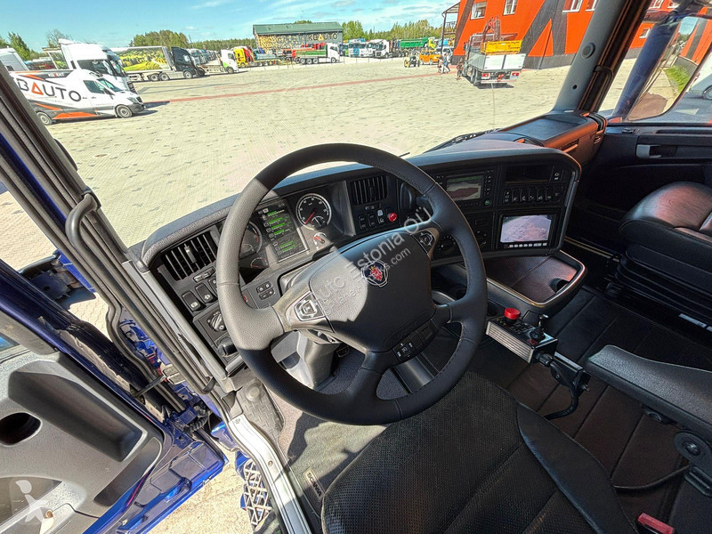 شاحنة Scania R 730 8x4 RETARDER / FU STEE / BOX...