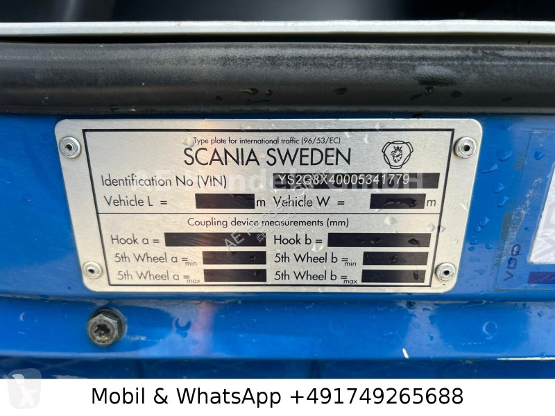 شاحنة Scania 480 BB 8x4 Kempf...
