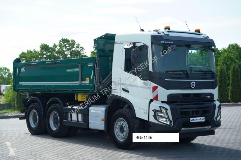 شاحنة Volvo FMX 420 / 6X4 / WYWROTKA 3 STRONNA...