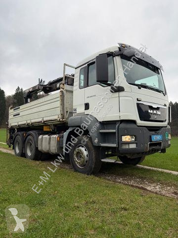 شاحنة MAN TGS 6X4 Blatt Blatt Hiab 144 Hochschtand