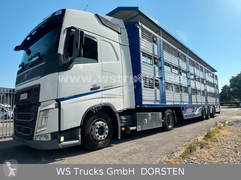 شاحنة Volvo 460 Mega mit Finkl 3 Stock Hubdach