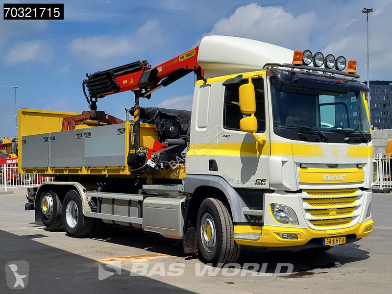 شاحنة DAF 440  6X2 Palfinger PK19.001 SLD Hook...
