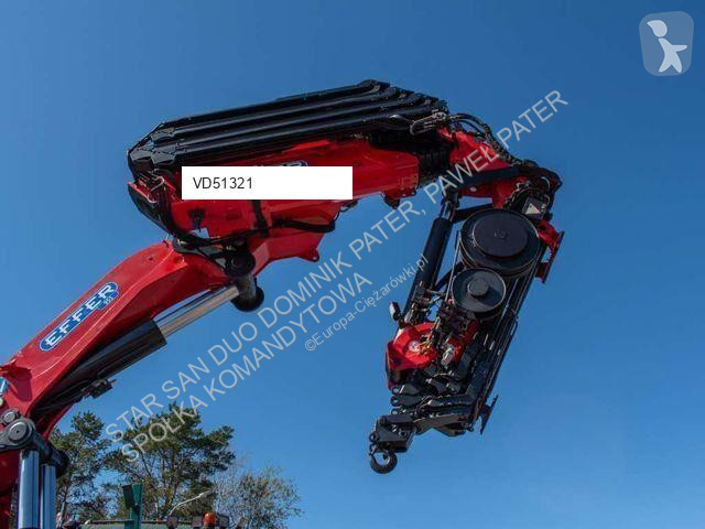 شاحنة Scania R490 8x2 EFFER 955 Fly Jib Winch...